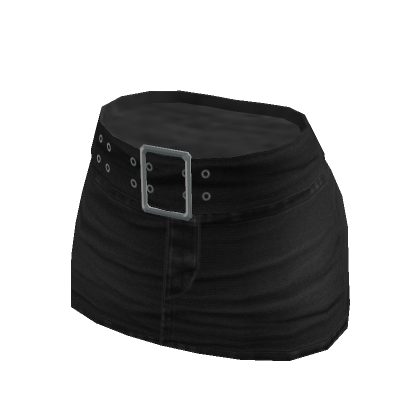 Black jean best sale skirt outfit roblox