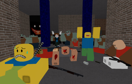 Survive and Kill the Killers in Area 51 !!! - Roblox