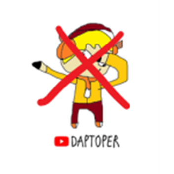 Anti-Daptoper Badge 反對有感筆電徽章