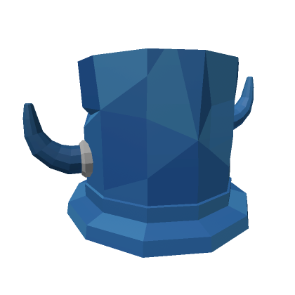 Roblox Item Blue Horned Tophat