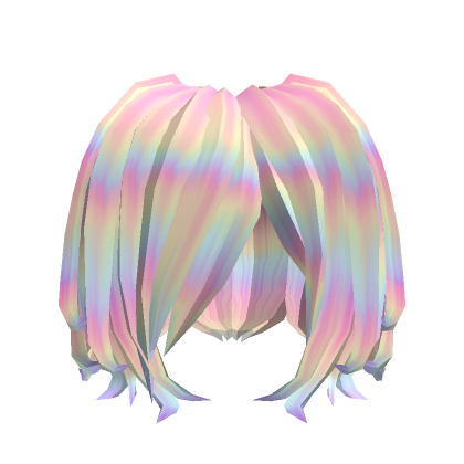 Roblox Item Rainbow hair 