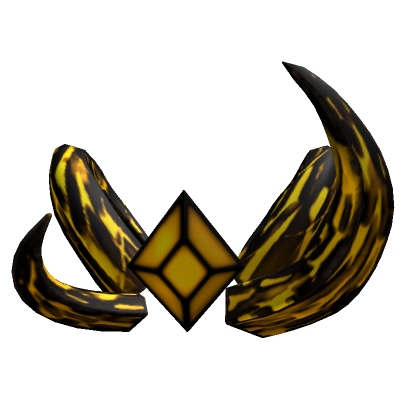 Golden Demon Horns | Roblox Item - Rolimon's