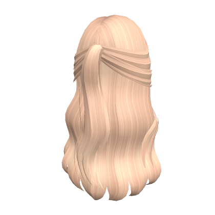 Long Wavy Hair Blonde  Roblox Item - Rolimon's