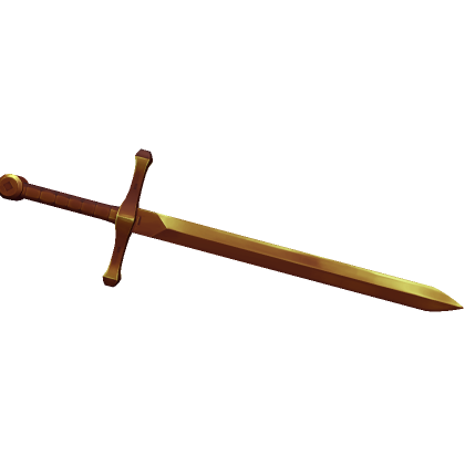 Roblox Item Gold Full Sword (Waist)