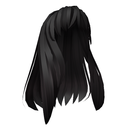 Black Loid Hair - Roblox