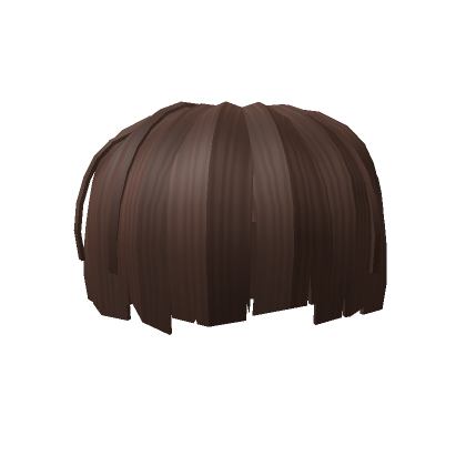 Roblox Item  Brown Bowl Hair