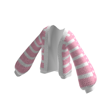 Oversized White / Pink Striped Y2k's Code & Price - RblxTrade