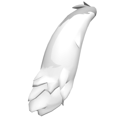 Roblox Item White Hyena Tail