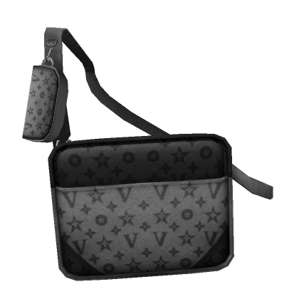 Black messenger bag roblox hotsell