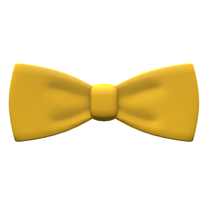 Yellow Bow Tie Roblox