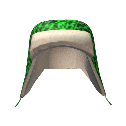 Neon Green Trapper Hat  Roblox Item - Rolimon's