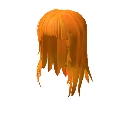 Orange Straight Girl Hair | Roblox Item - Rolimon's