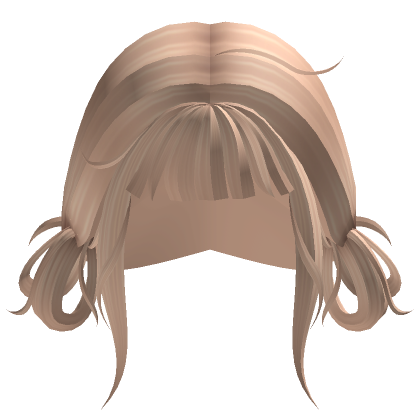 Cute short messy blonde hair 's Code & Price - RblxTrade