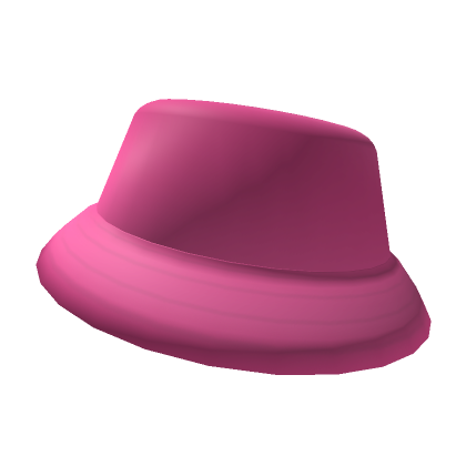 Pink Bucket Hat  Roblox Item - Rolimon's