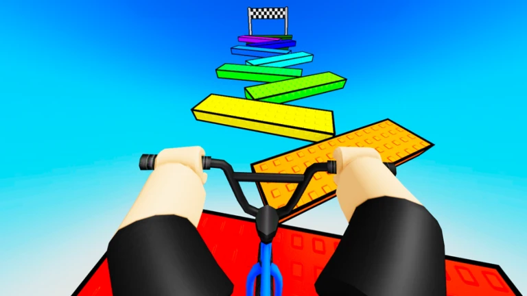 W Obby But Youre On A Bike Roblox Game Rolimon S