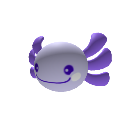 Purple Axolotl Head | Roblox Item - Rolimon's