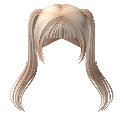 anime doll hair cute long blonde pigtails | Roblox Item - Rolimon's