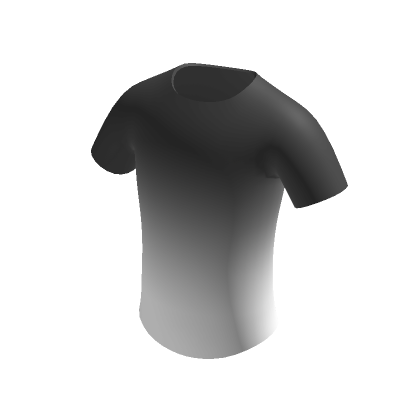 Sad Emo Shadow Grey & White Ombre Gradient Shirt
