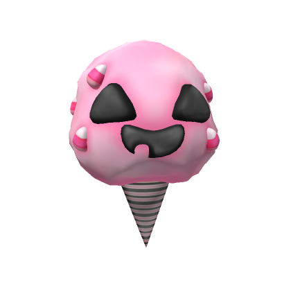 Roblox Item Halloween Cotton Candy - Pink