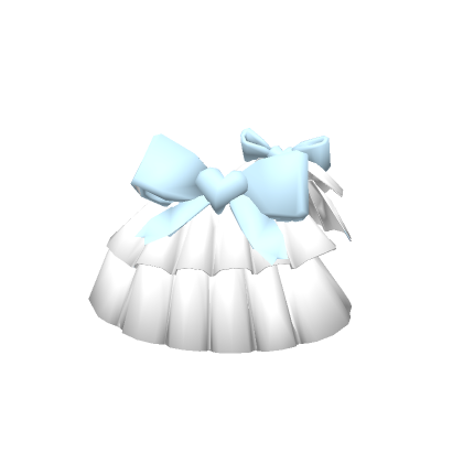 Side Ruffled Skirt (Blue) | Roblox Item - Rolimon's