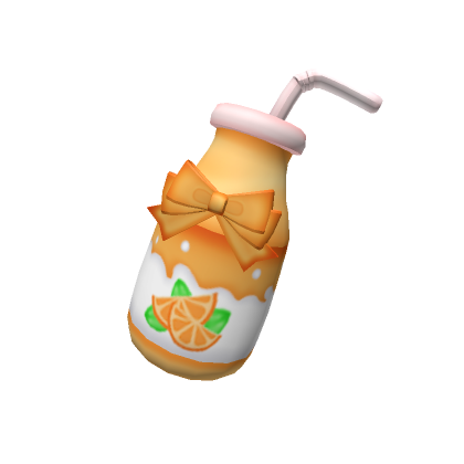 Roblox Item Kawaii Orange Drink