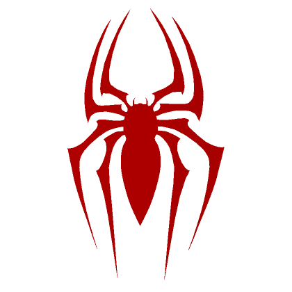 Roblox Item Spider Face Sticker Red