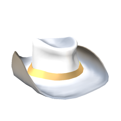 White and Gold Cowboy | Roblox Item - Rolimon's