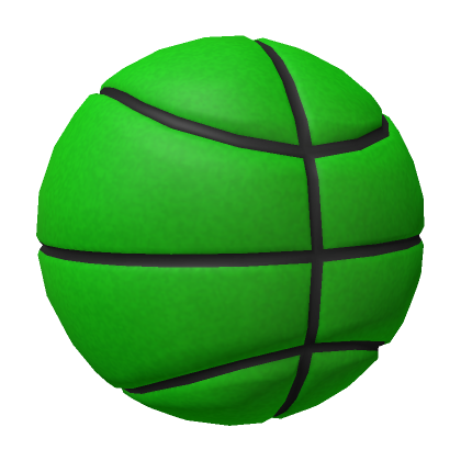 Roblox Item Basketball Green