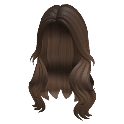 Wavy Popular Hair (Brown)'s Code & Price - RblxTrade