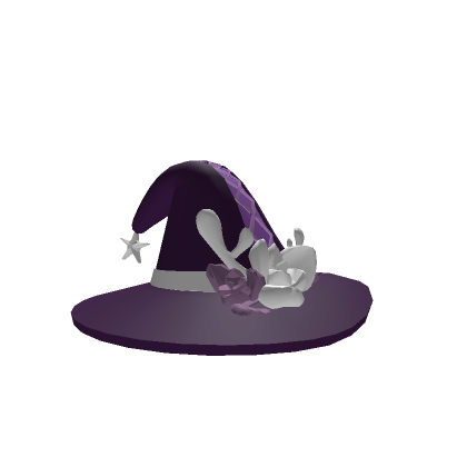 Roblox Item Purple Mythical Witch Hat