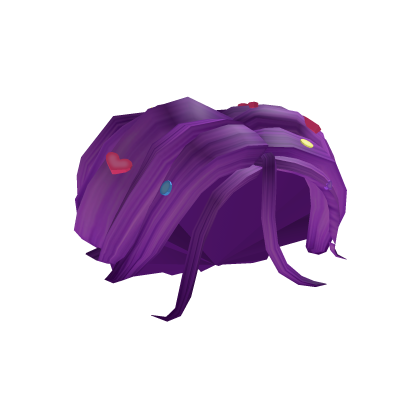 Purple Brown Candy Hair - Roblox