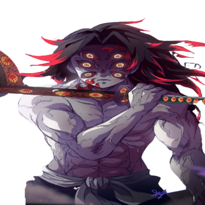 Kokushibo Shirtless