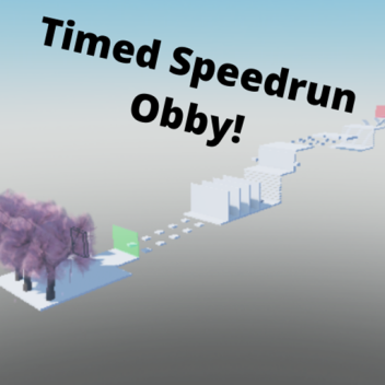 Timed Speedrun Obby!