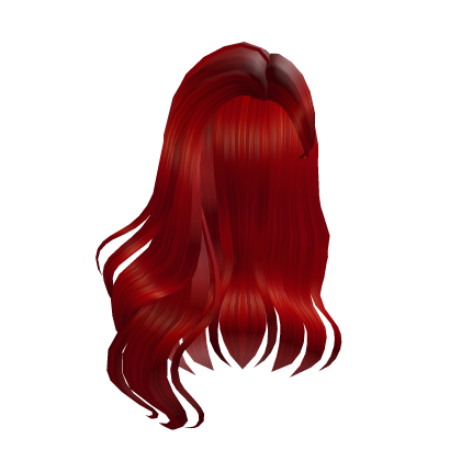 Roblox Item Red Fashion Model Side-Part