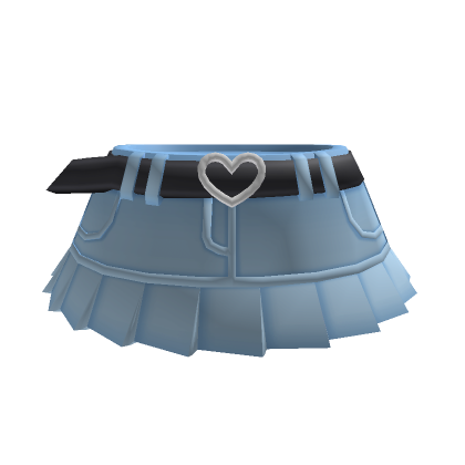 Black denim skirt outfit roblox hotsell