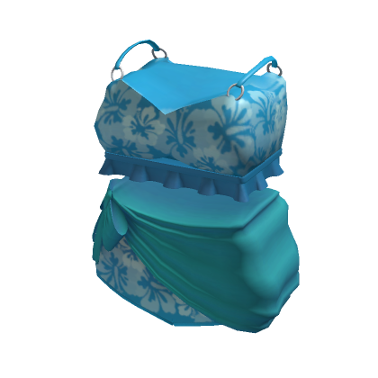 Blue Floral Swimsuit 3.0 Roblox