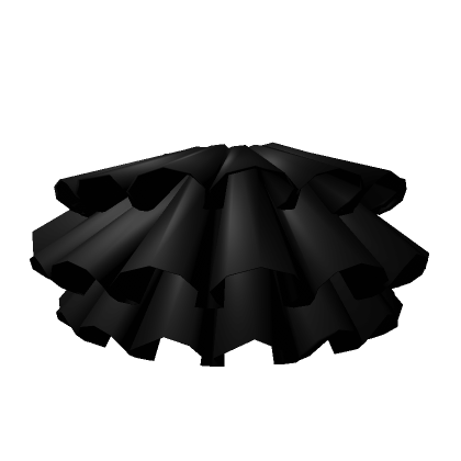 Ruffle Black Skirt Woman R15 s Code Price RblxTrade