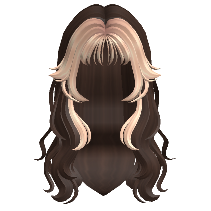 Long Wavy Blonde Hair - Roblox