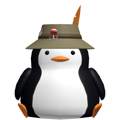 Roblox Item Fisherman Penguin Pet Hat