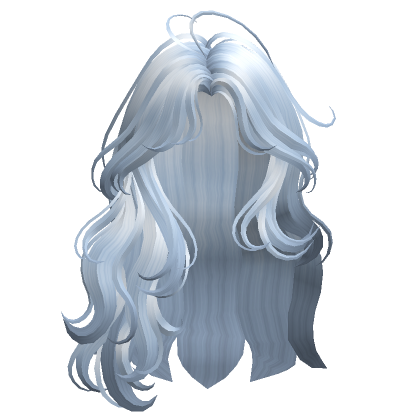 Medium Length Messy Hair(Blue Black)'s Code & Price - RblxTrade