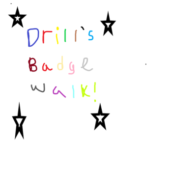 Drill's badge walk!
