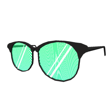 Roblox Item Comically Big Green Glasses