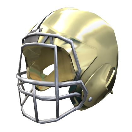 Golden football helmet roblox 2025
