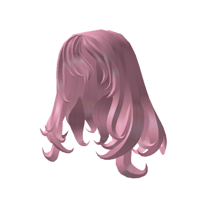 Anime Wavey Hair Pink | Roblox Item - Rolimon's