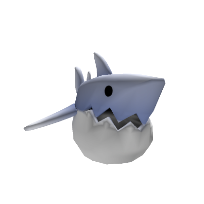 White Shark Shoulder Pet - Roblox