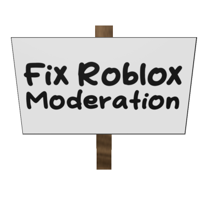 Public UGC Sign  Roblox Item - Rolimon's
