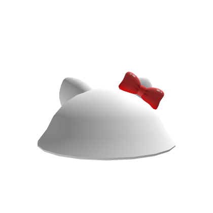 Roblox Item White Cat Ears Hat