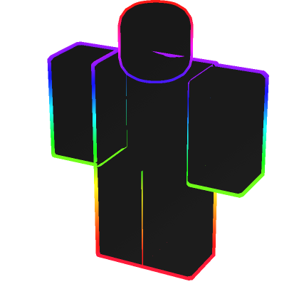 (1.0) Void Rainbow Avatar Highlights Outline | Roblox Item - Rolimon's