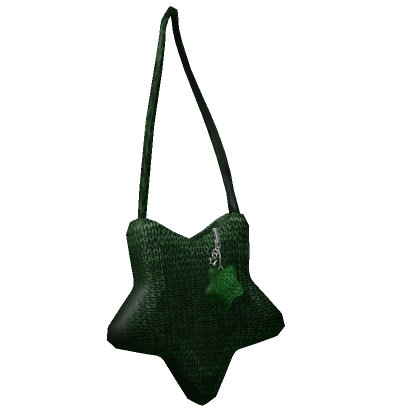 Y2K Star Tote Bag Black 3.0