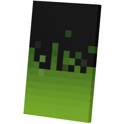Roblox Item Green Fire Pixel Cape
